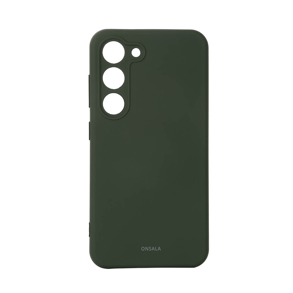 Phone Case Silicone Olive Green - Samsung S23 5G