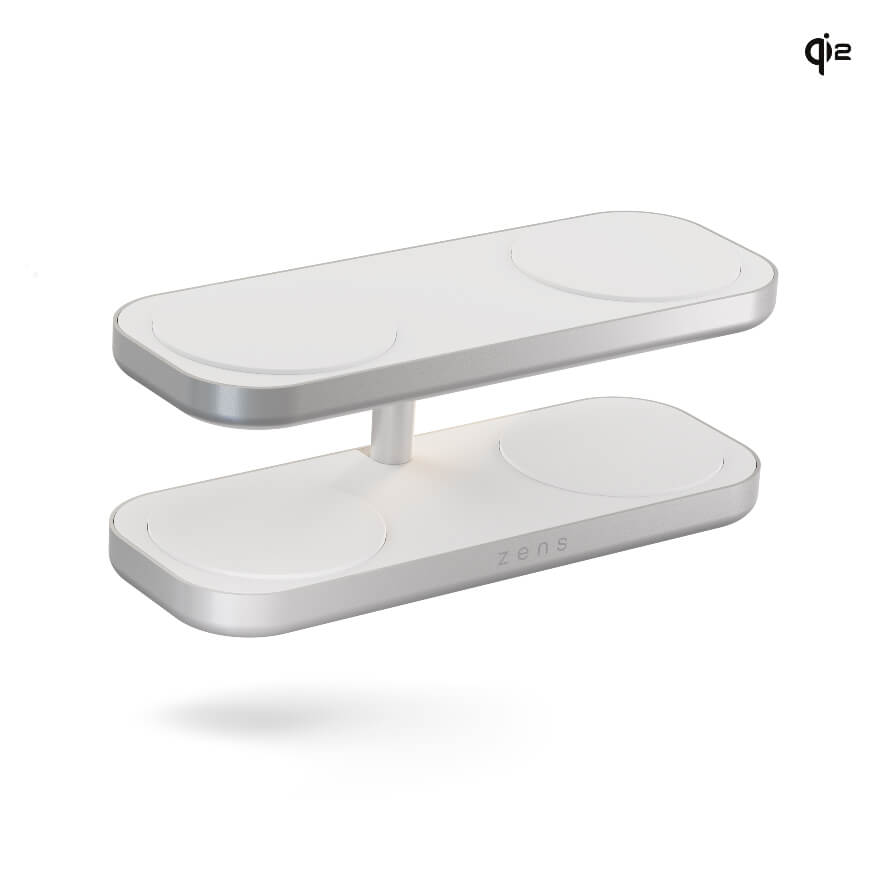 Wireless Charger Quattro Pro 4 Qi2 White