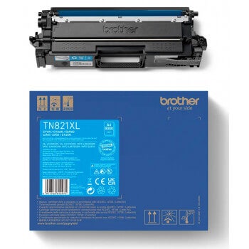 Toner TN821XLC TN-821XL Cyan