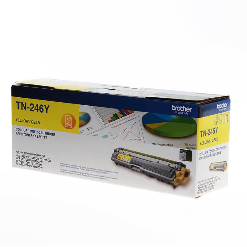 Toner TN246Y TN-246 Gul