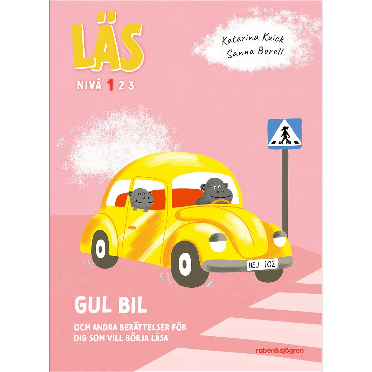 Läs - Nivå 1: Gul bil