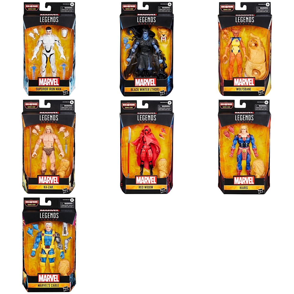 Legends Comic Series 6 Inch Build A Figure (Lajiteltu)