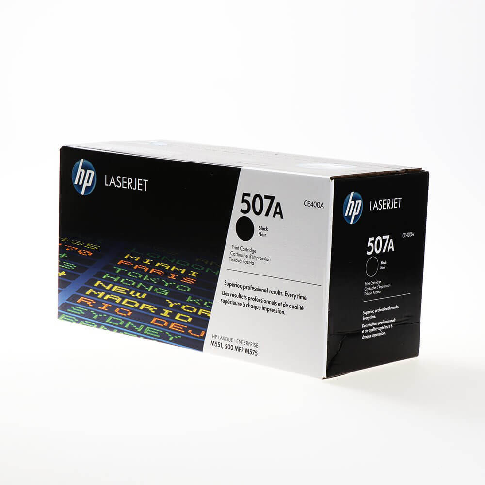 Toner CE400A 507A Svart