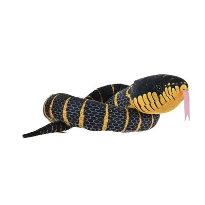 Plush Toy Snakes 137 cm Black Fanged Mangrove