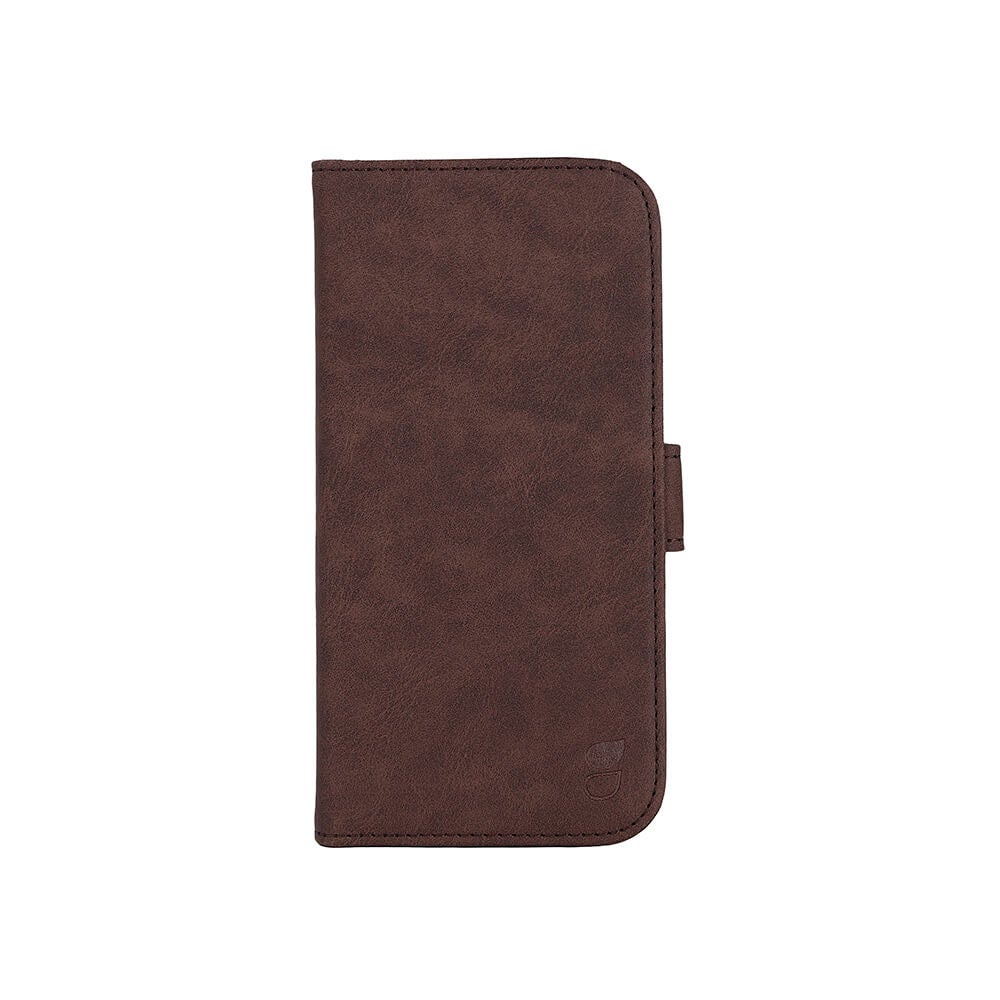 Wallet Case 3 Card Slots Magseries Brown - iPhone 15 Plus