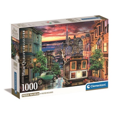 Puslespill 1000 Pcs CB High Quality Collection San Francisco