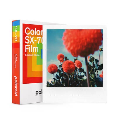 POLAROID Color Film for SX-70 White Frame