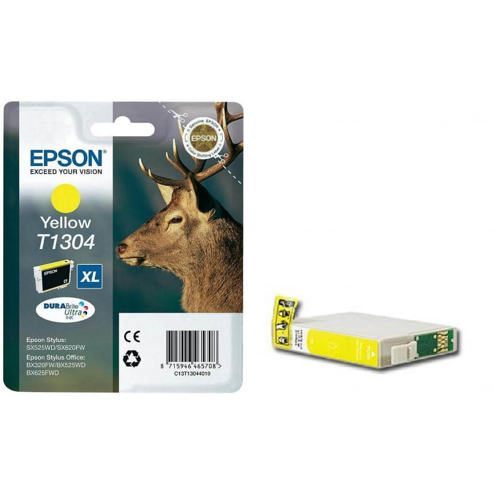 Blekk C13T13044012 T1304 Gul Stag