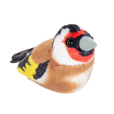 Gosedjur Bird With Sound 18 cm Steglits