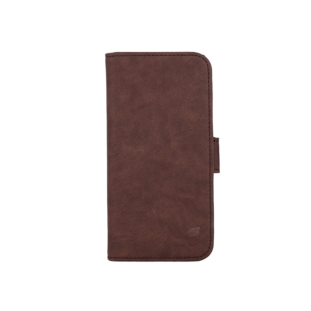 GEAR Classic 3 card Recycled MagSerie iPhone 15 Brown