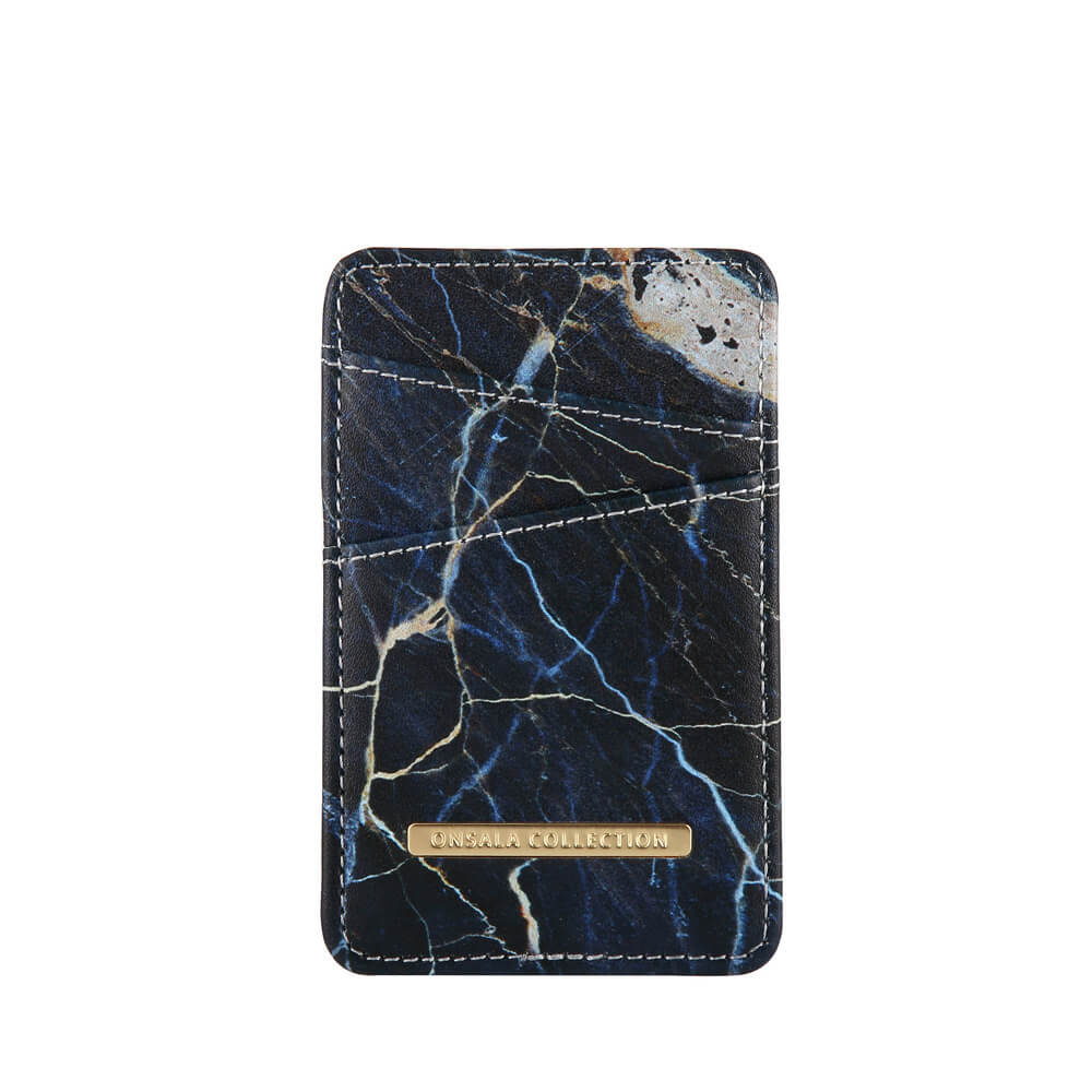 Cardholder Black Galaxy Marble Universal 2 Cardpockets