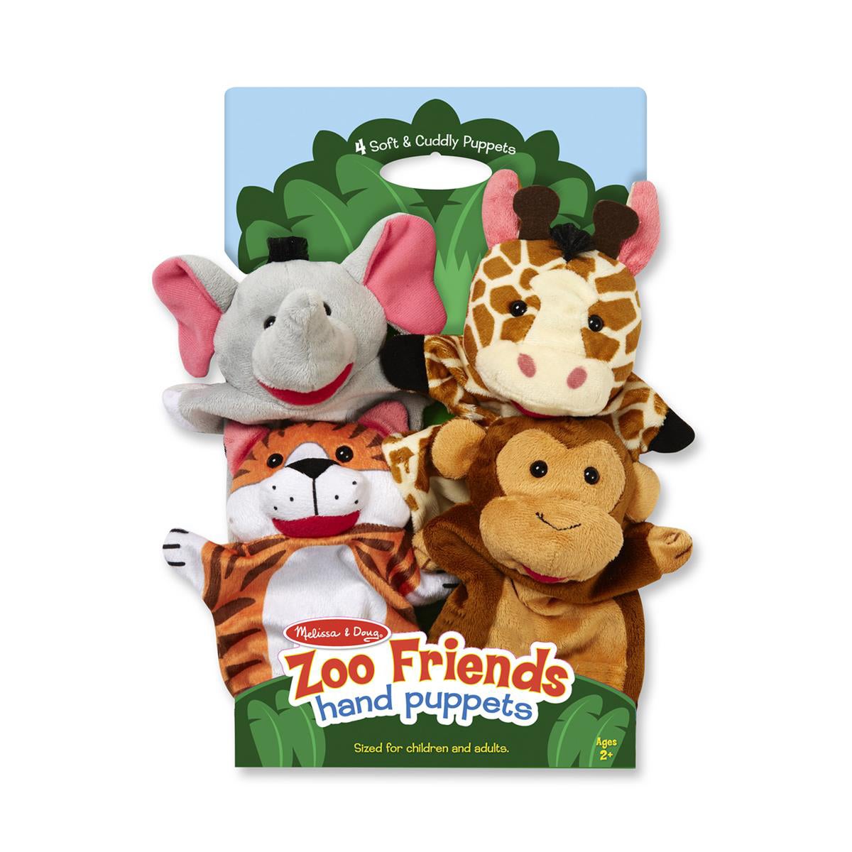 Hand Puppets Zoo Friends