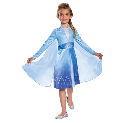 Disney Frozen 2 Dress Traveling Elsa S (5-6)