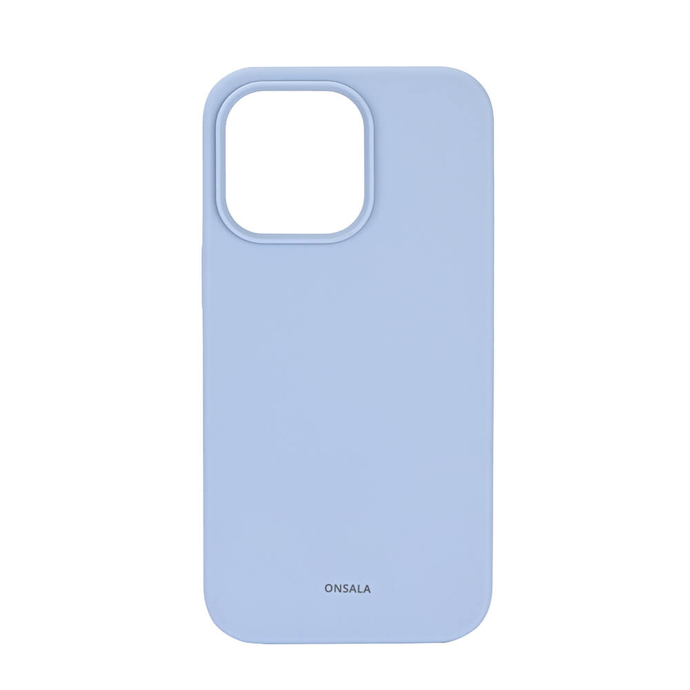 Phone Case Silicone Light Blue - iPhone 13 Pro