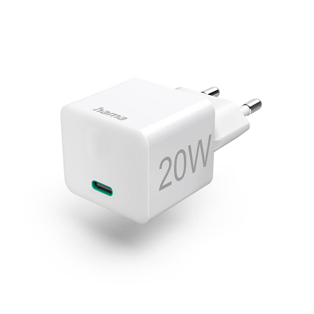 Charger 220V USB-C PD/Qualcomm 20W White
