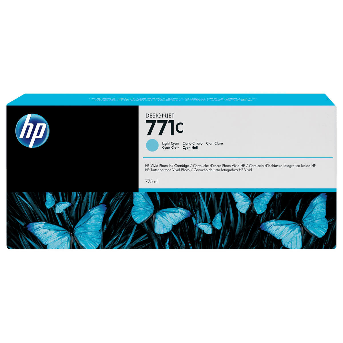HP Ink B6Y12A 771C Light Cyan