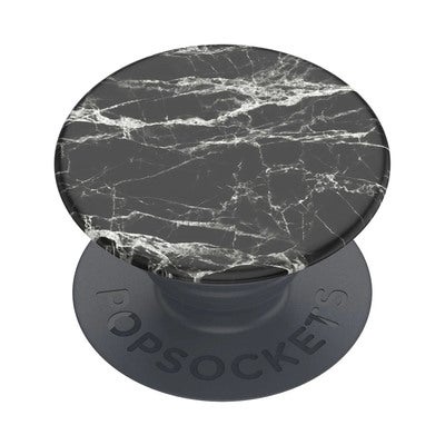 Basic Black Modern Marble Grip With Stand Function