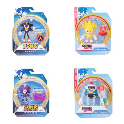 Sonic The Hedgehog 4 Inch Articulated Figure With Accessory (Assorted 15)