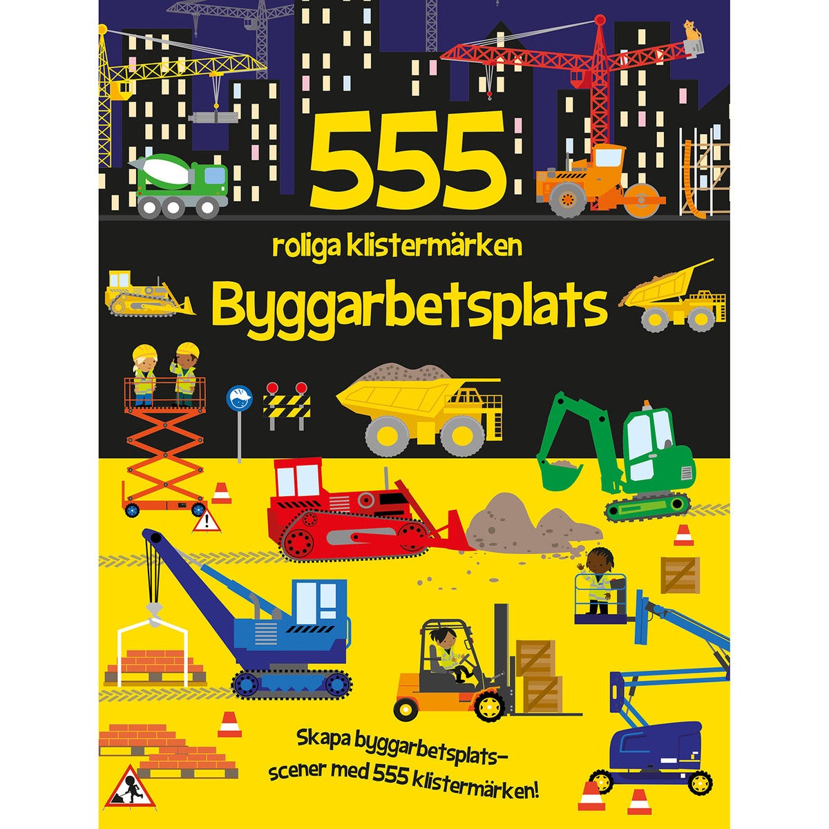 555 roliga klistermärken: Byggarbetsplats
