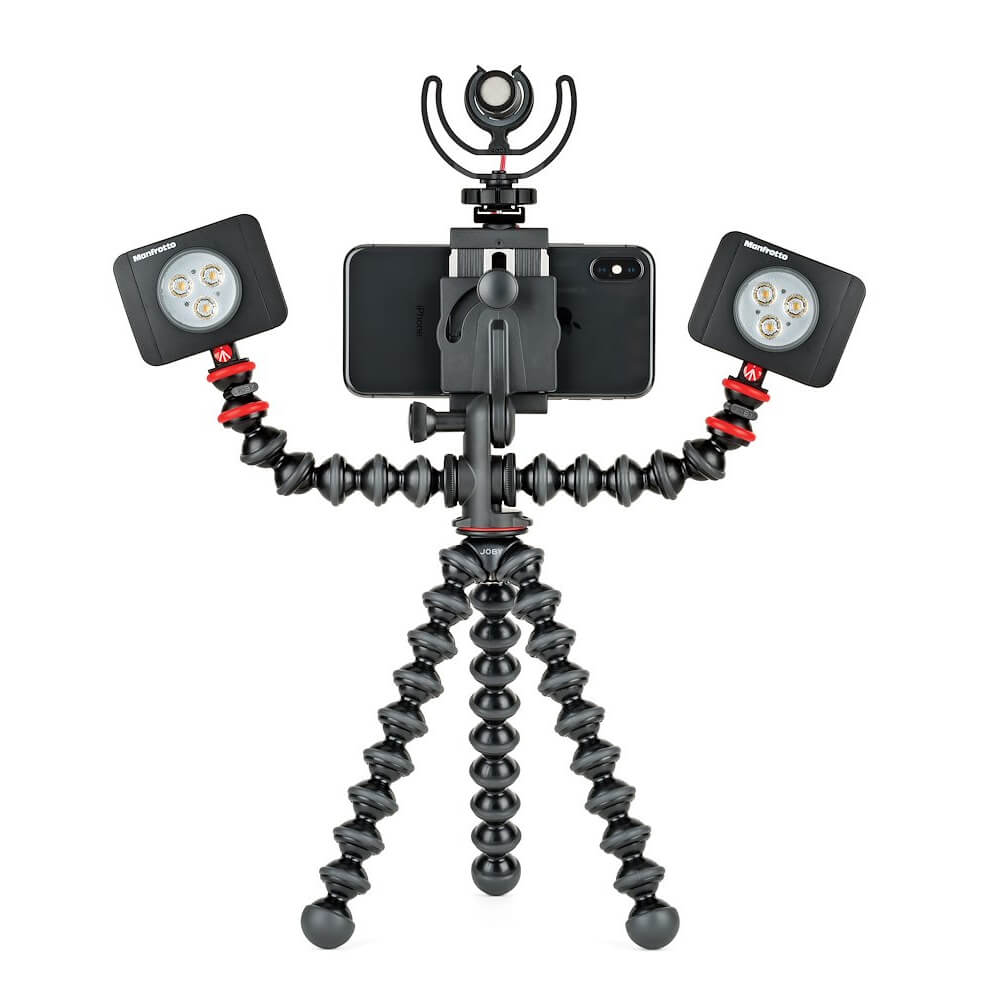 Tripod Kit Smartphone GorillaPod Mobile Rig Black/Grey