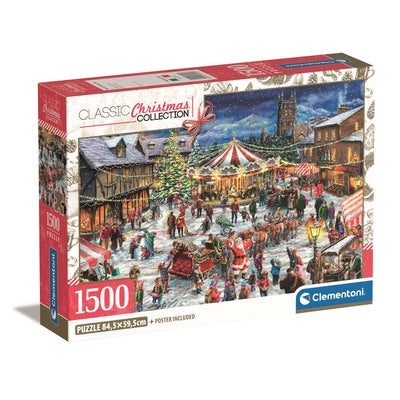 Puslespill 1500 Pcs CB The Christmas Fair