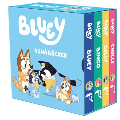 Bluey - 4 små böcker
