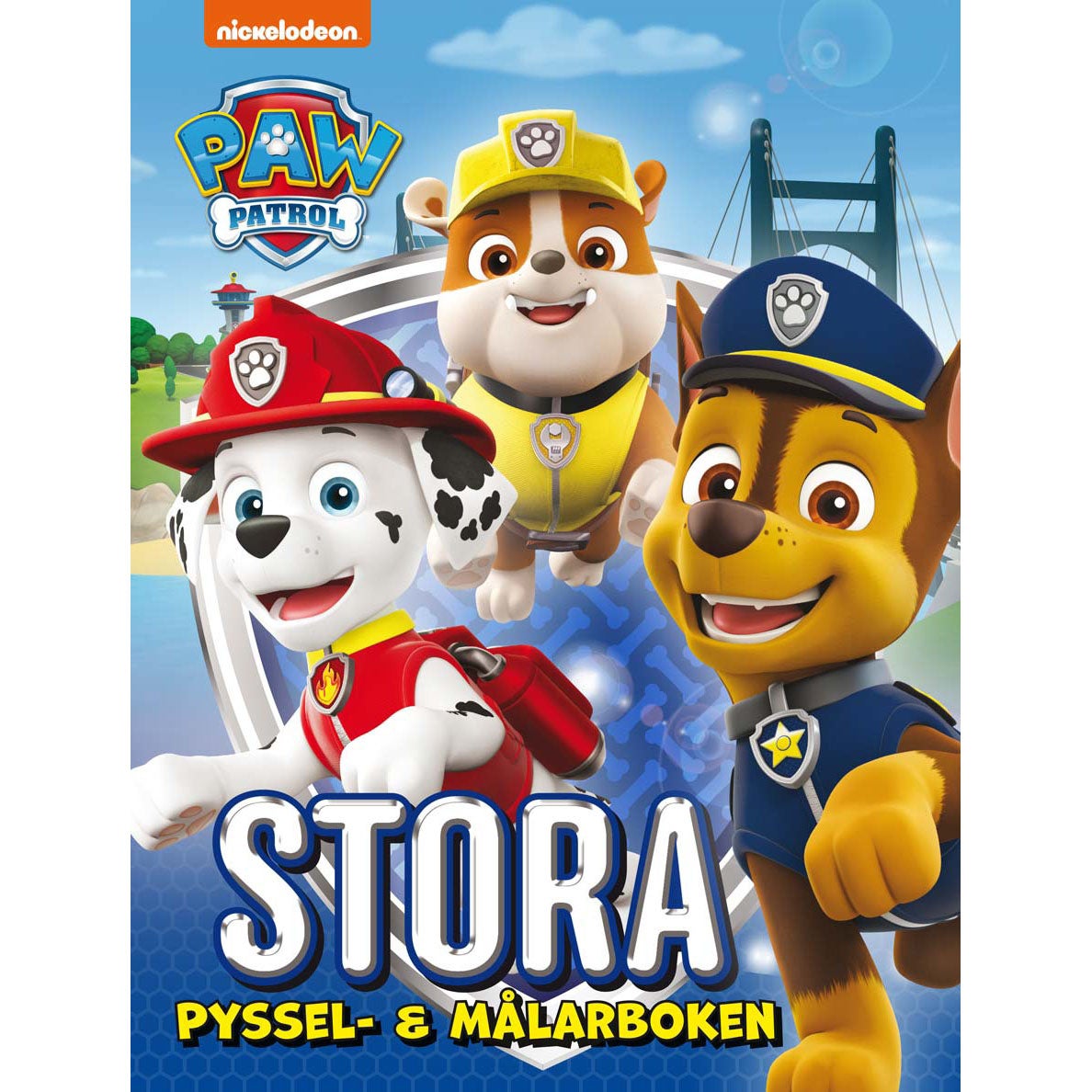 Stora pyssel-& målarboken