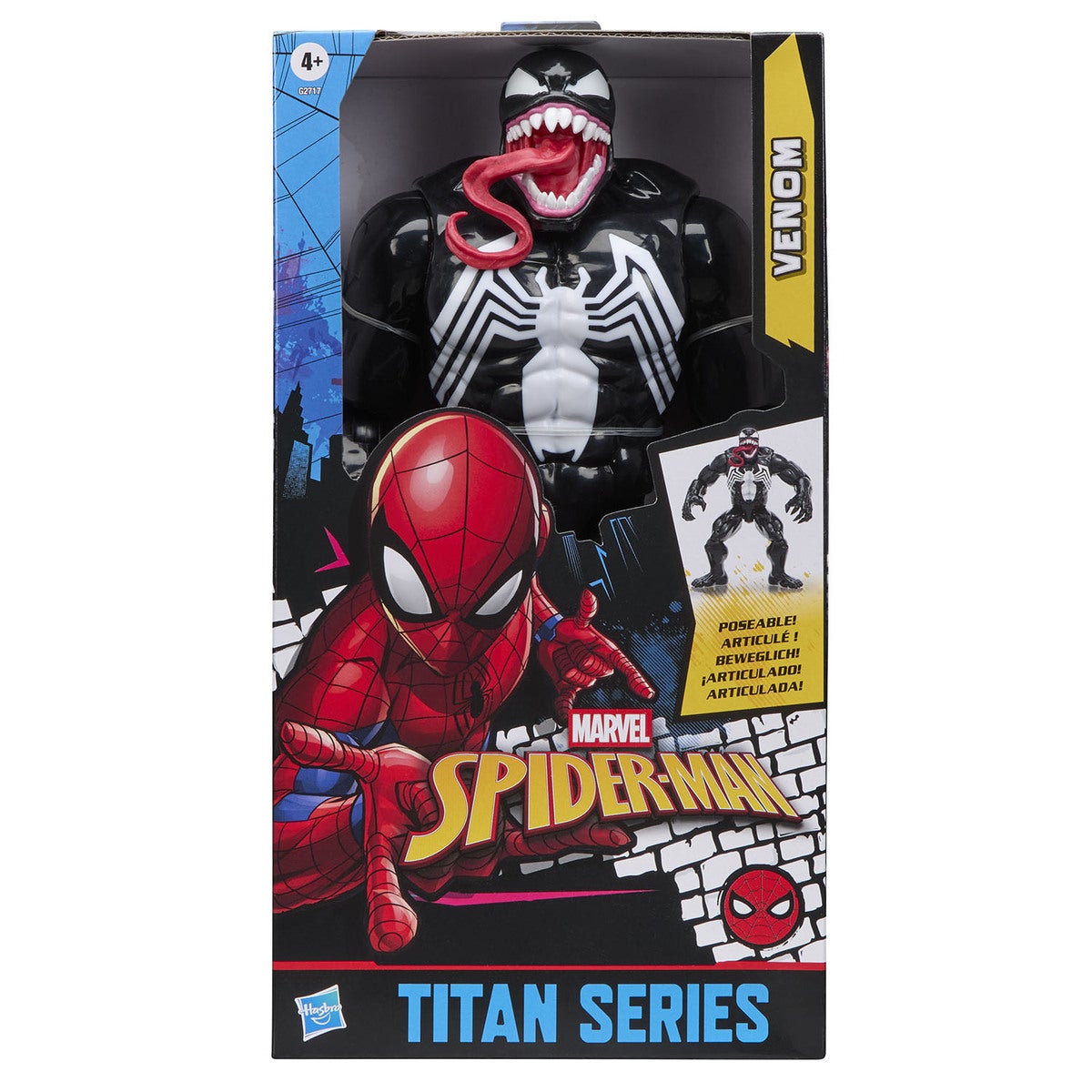 MARVEL Spider-Man 12in Figure Classic Dlx Venom