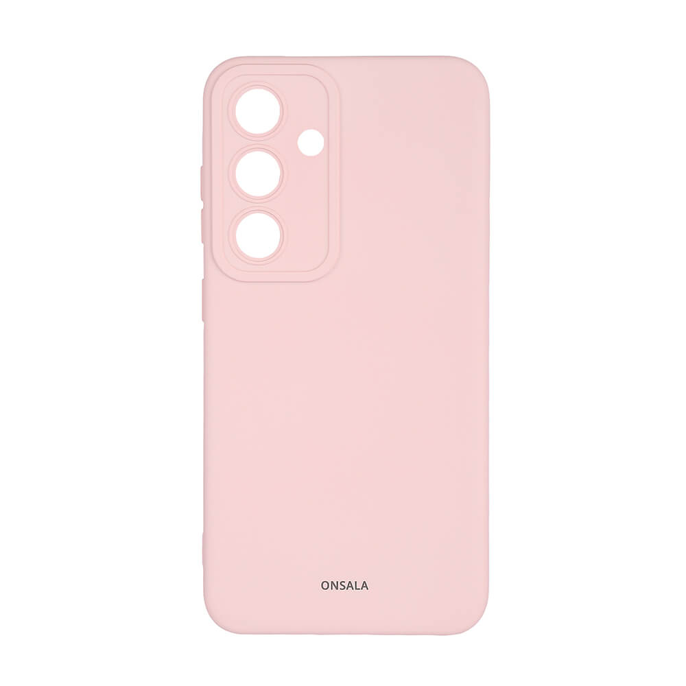 ONSALA Backcover Sil Touch Samsung S24 5G Chalk Pink