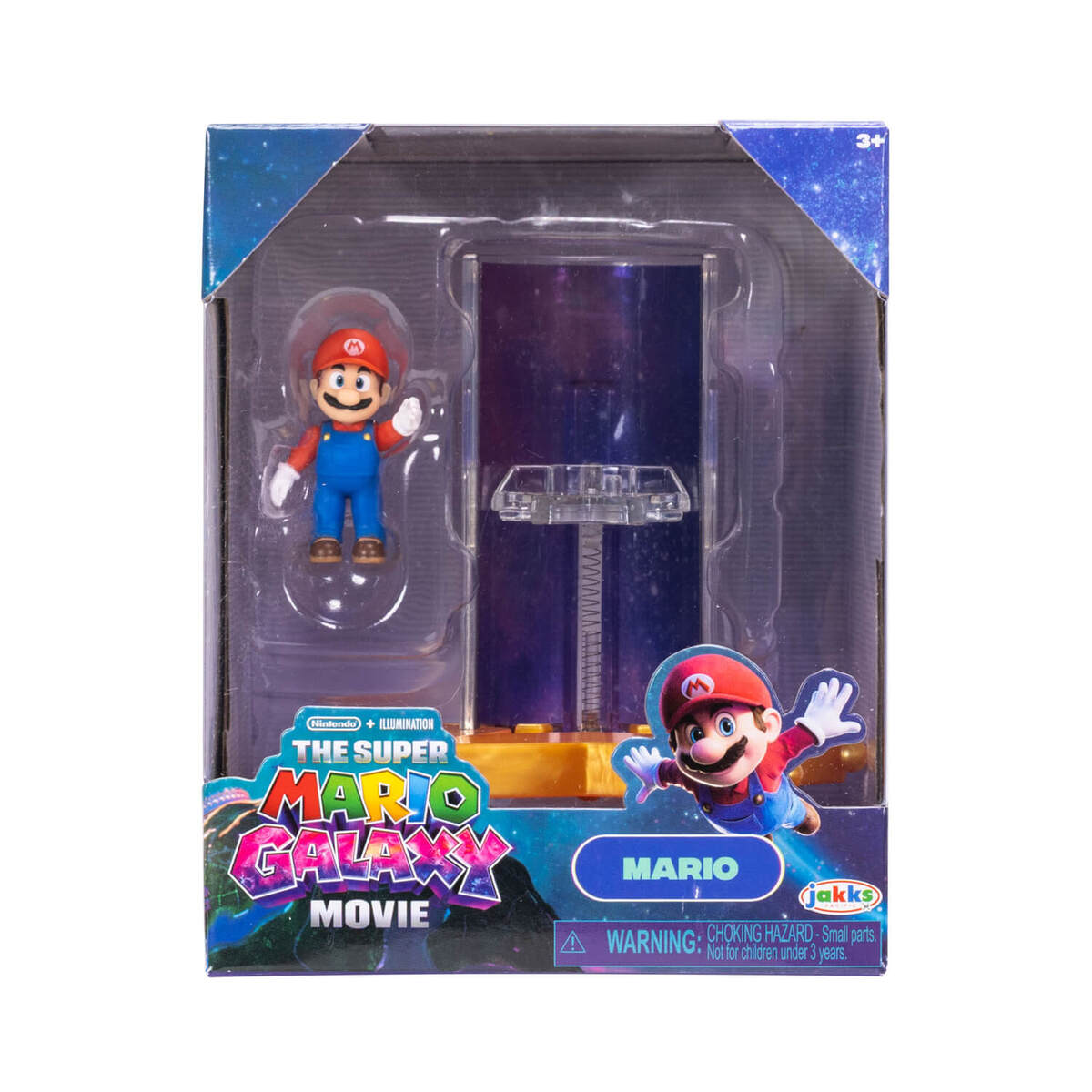 The Super Mario Galaxy Movie 1.5in Figure with Star Launcher Accessory - Asst CDU