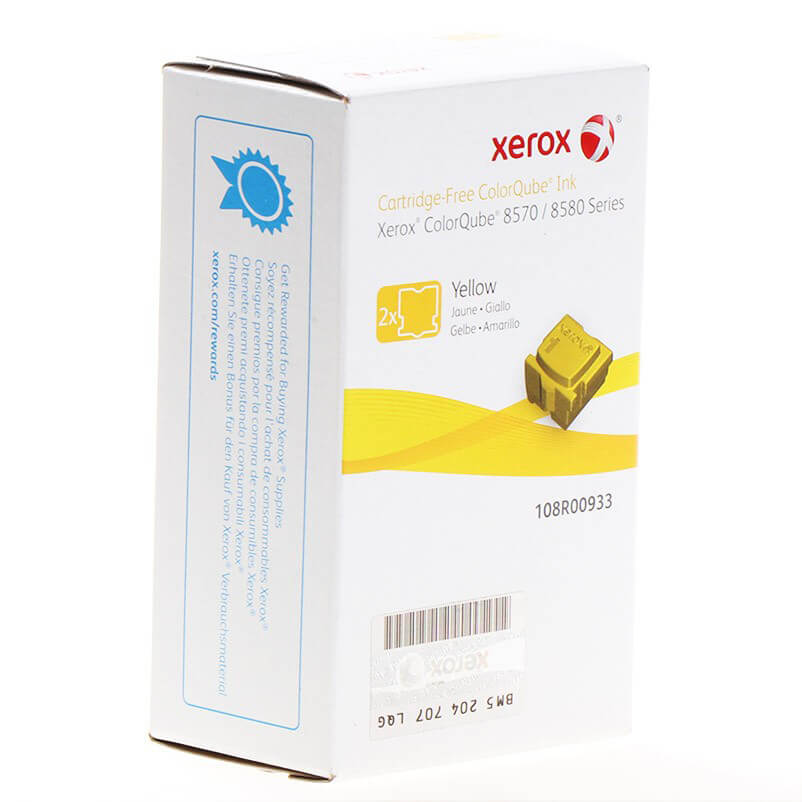 Musteet 108R00933 Keltainen 2-pack