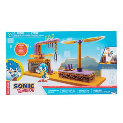 Sonic The Hedgehog 2.5 Inch Playset Flying Battery Zone