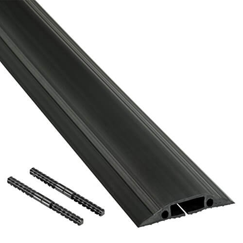 D-LINE Medium Duty Floor Cable Protector Black 1.8m