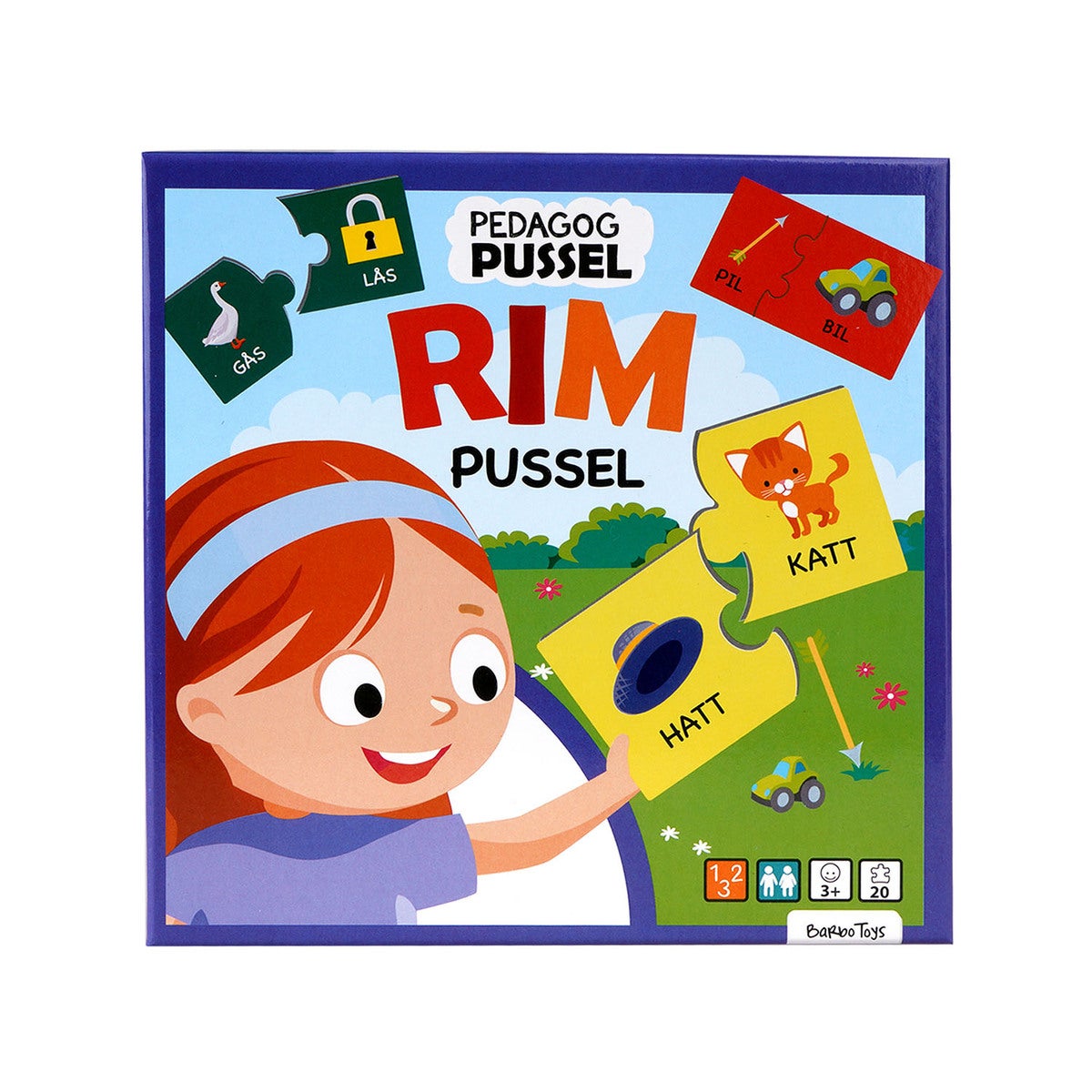 Spel Classic Pedagog Spel Rim Pussel (SE)