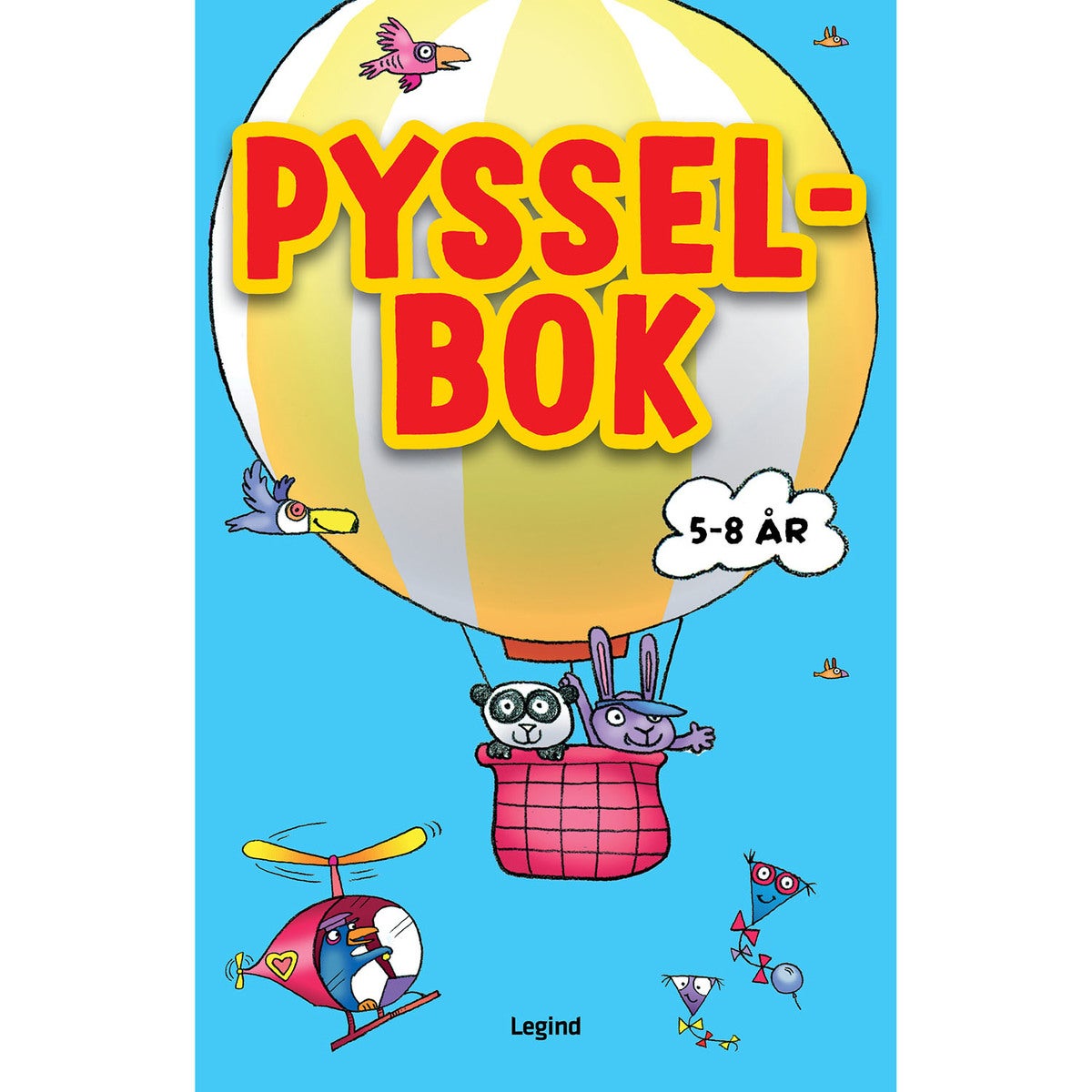Pysselbok:  5-8 år