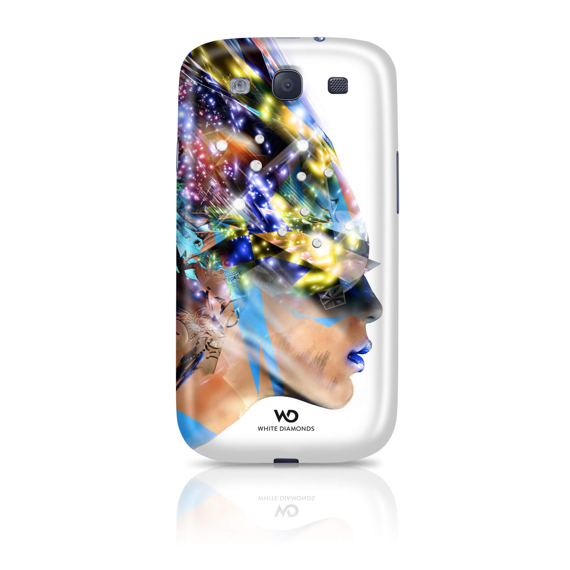 Nafrotiti Mobile Phone Cover for Samsung Galaxy S III, whit