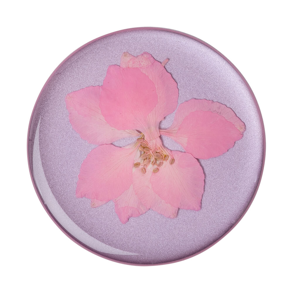 POPSOCKETS Pressed Flower Delphinium  Removable Grip with Standfunction Premium 