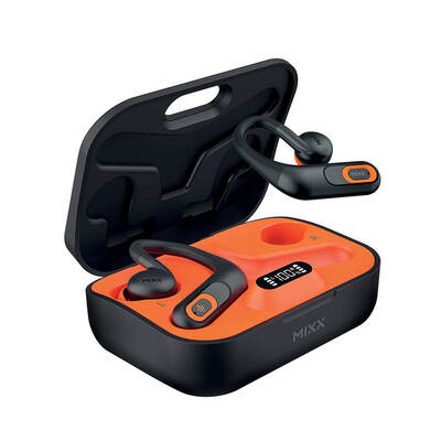  Headphone Sports Charge In-Ear Hook TWS Black/Orange