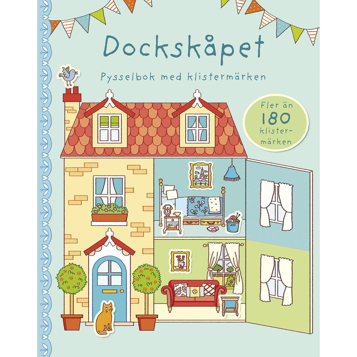 Dockskåpet - Pysselbok med klistermärken