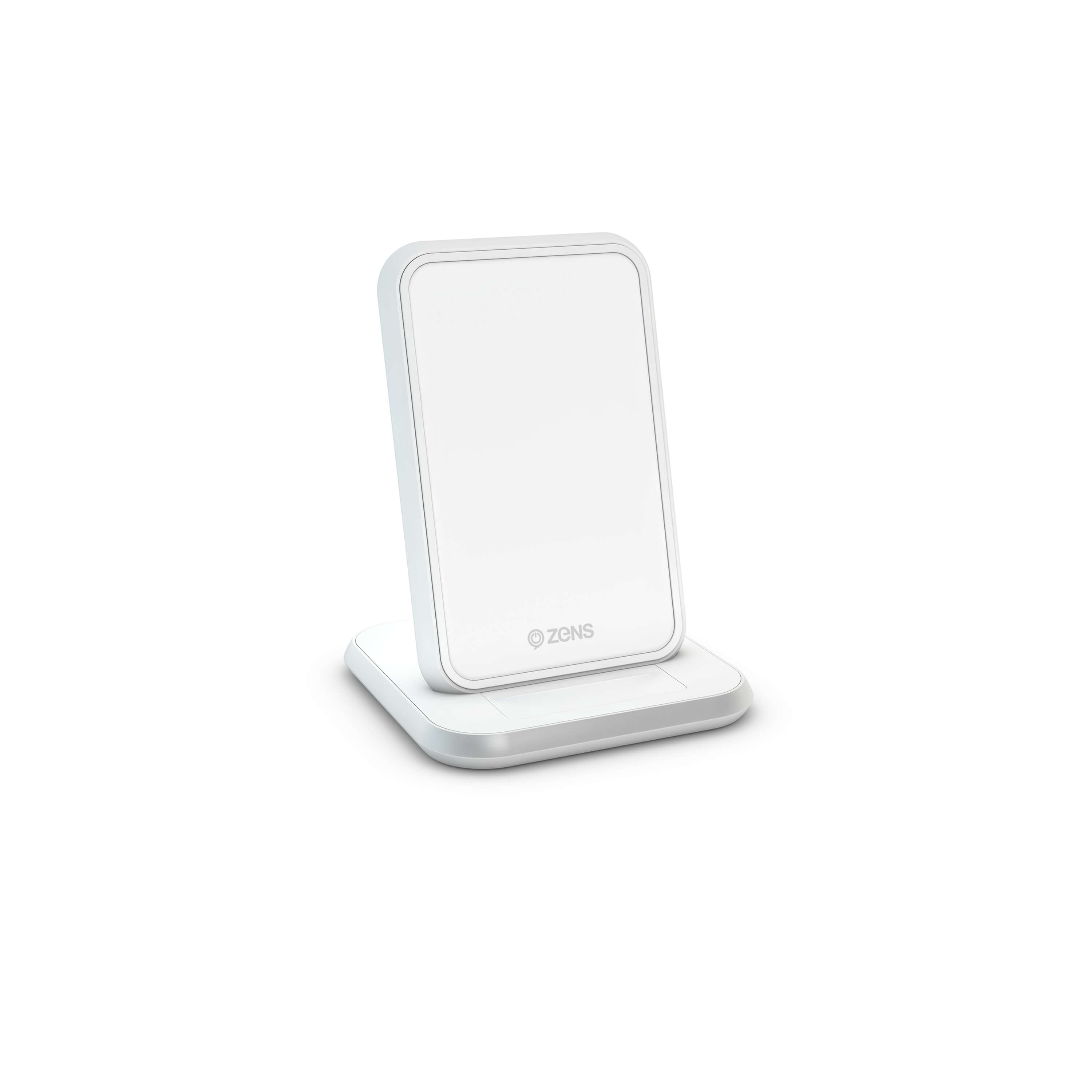 ZENS Charger QI Trådlös 220V 10W White (Apple QC 7,5W)