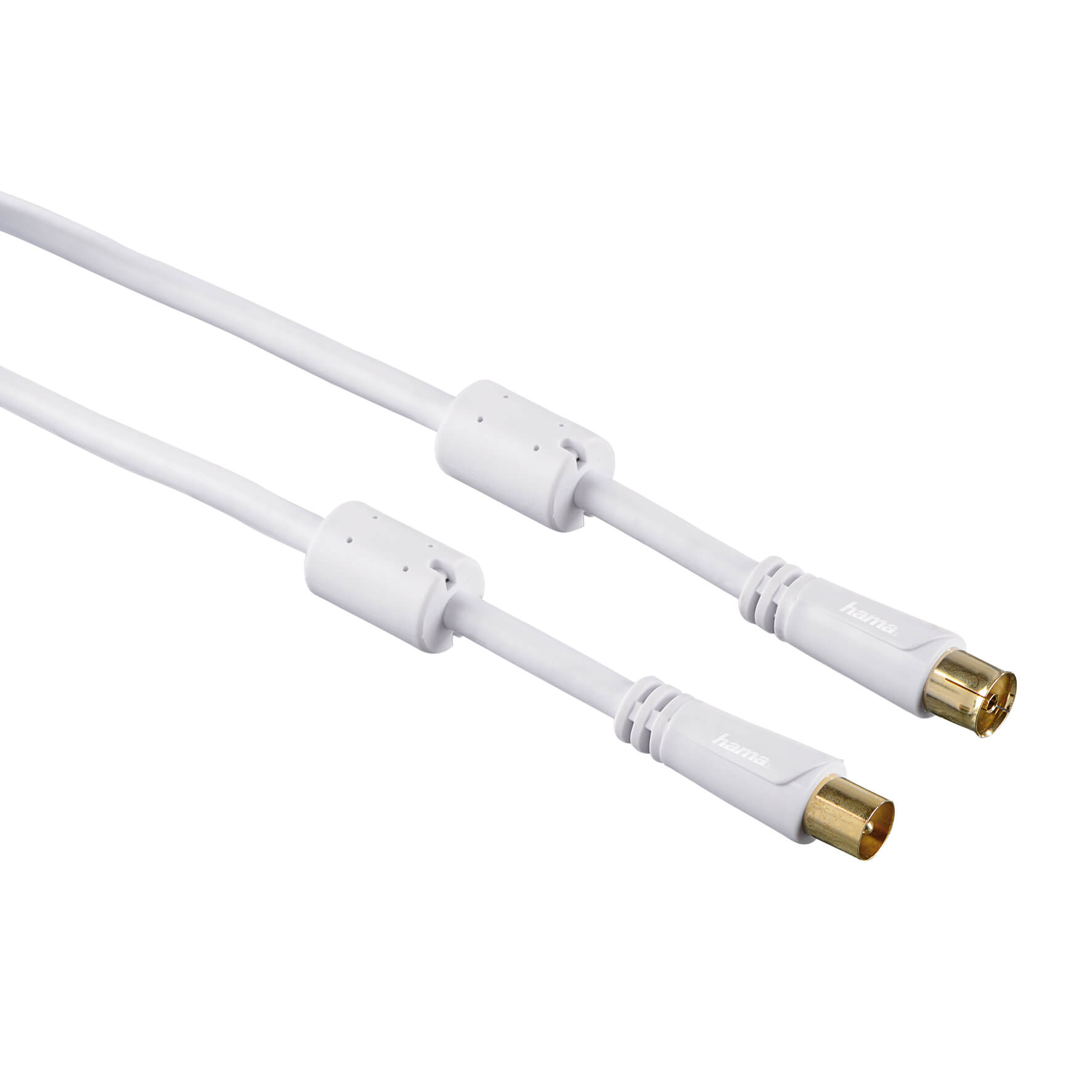 HAMA Antenna Cable 100dB 1.5m White