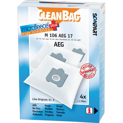 Microfleece+ Dustbag AEG Gr.5 4+1