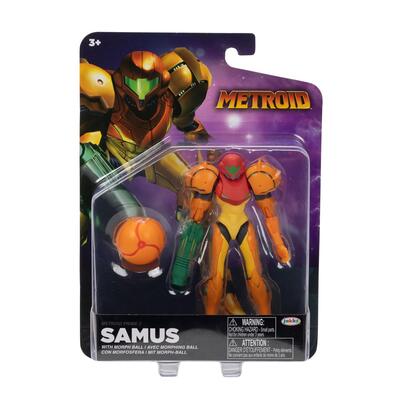 Metroid 4 Inch Figure Metroid Prime 2 Samus With Morph Ball