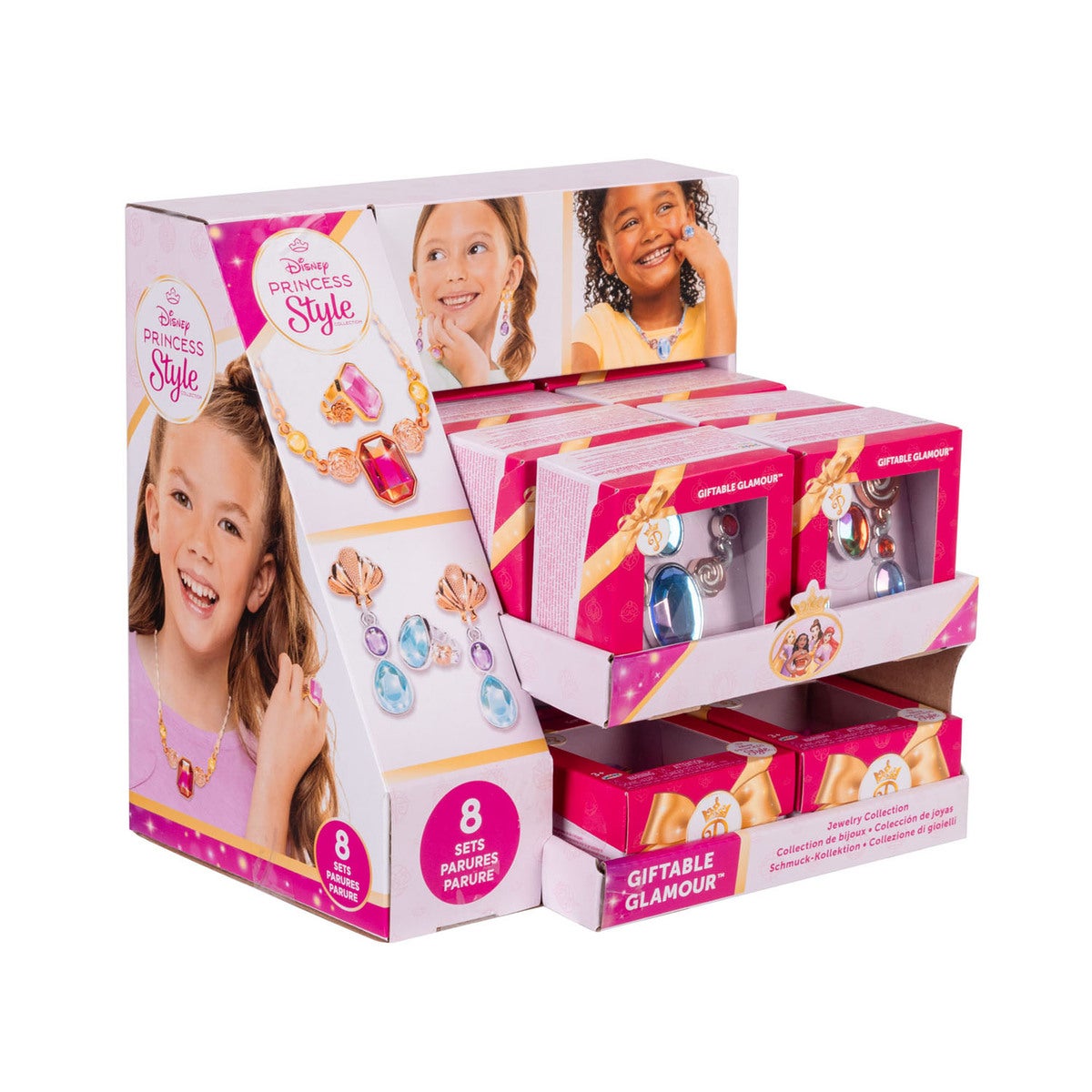 DISNEY Princess Style Giftable Glamour Jewelry -Asst W1 CDU