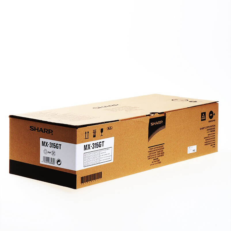 Toner MX315GT MX-315GT Svart