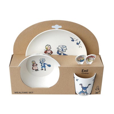 100% Melamine 5 Pcs Package (Plate, Bowl, Tumbler, 2 Spoons)