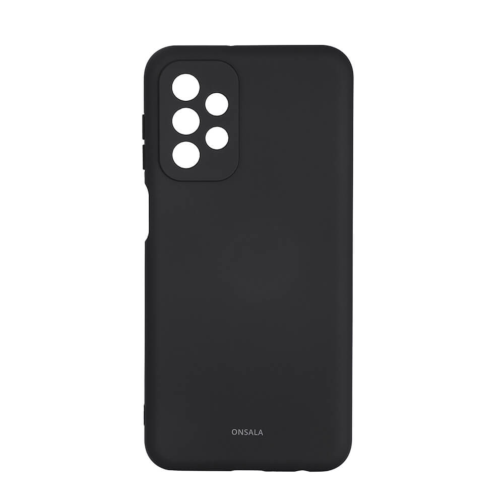 Phone Case Silicone Black - Samsung Galaxy A23 5G 