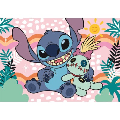 Puslespill 60 Pcs Disney Stitch