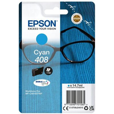 EPSON Ink C13T09J24010 408 Cyan Glasses