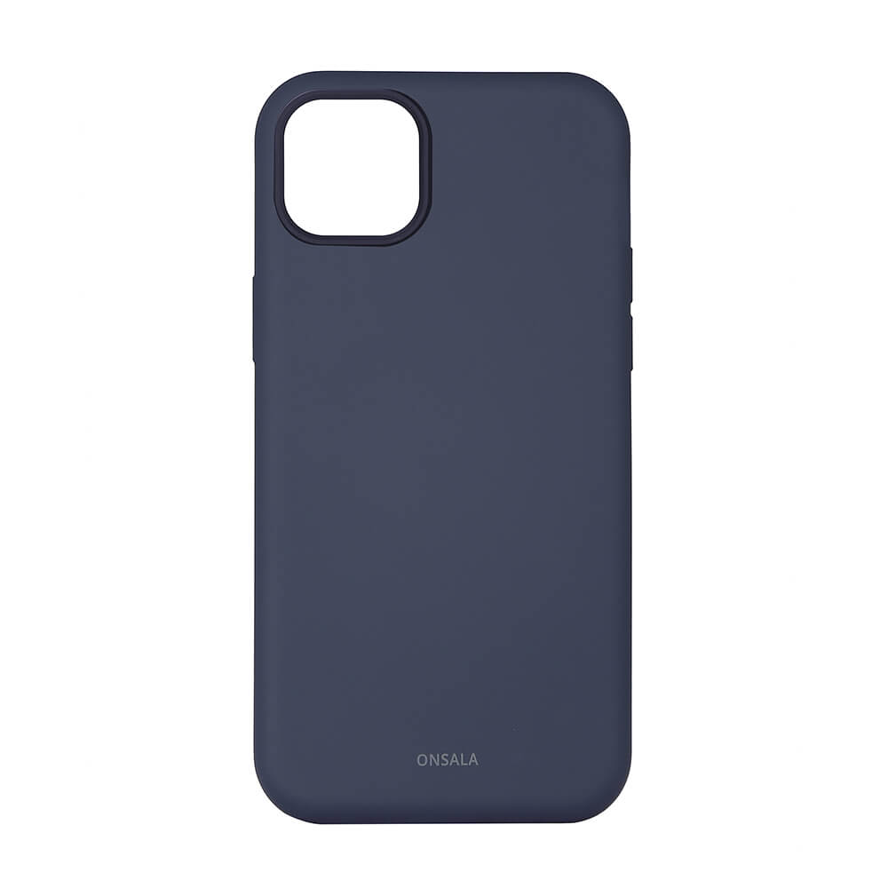 Phone Case Silicone Dark Blue - iPhone 14 Plus